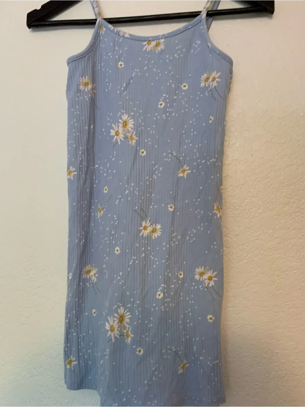 OshKosh B'gosh Blue Daisy Slip Mini Dress